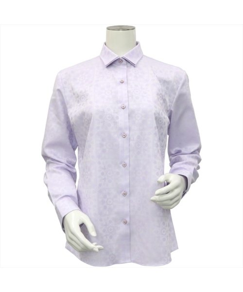 ディズニー 形態安定 ワイド ダブルカラー 長袖レディースシャツ Tokyo Shirts Tokyo Shirts D Fashion