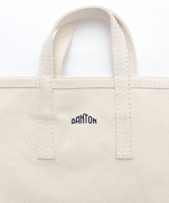 DANTON トートバッグ/オフホワイト DANTON（ダントン）の「DRILL CLOTH DRAWSTRING TOTE BAG