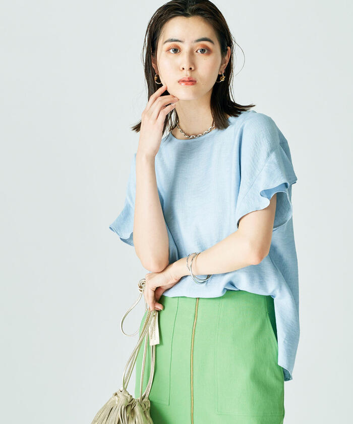 セール 20%OFF】◇【WEB限定】ジュピター後ろタックブラウス