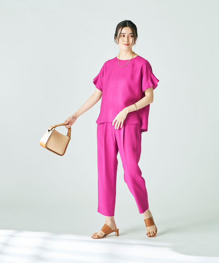 美品NOLLEY'Sノーリーズきれい色大人可愛いジュピター後ろタックブラウス♪ セール 20%OFF】◇【WEB限定】ジュピター後ろタックブラウス