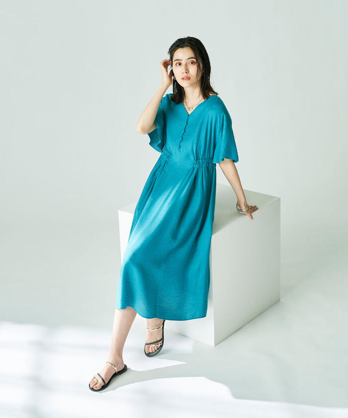 セール 20%OFF】◇【WEB限定】ジュピター前釦ワンピース