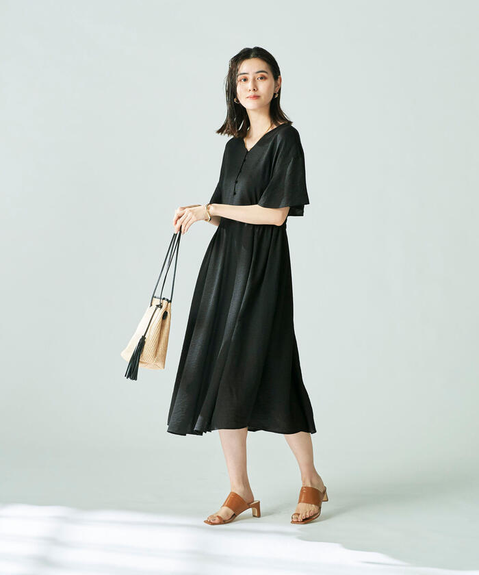 セール 20%OFF】◇【WEB限定】ジュピター前釦ワンピース