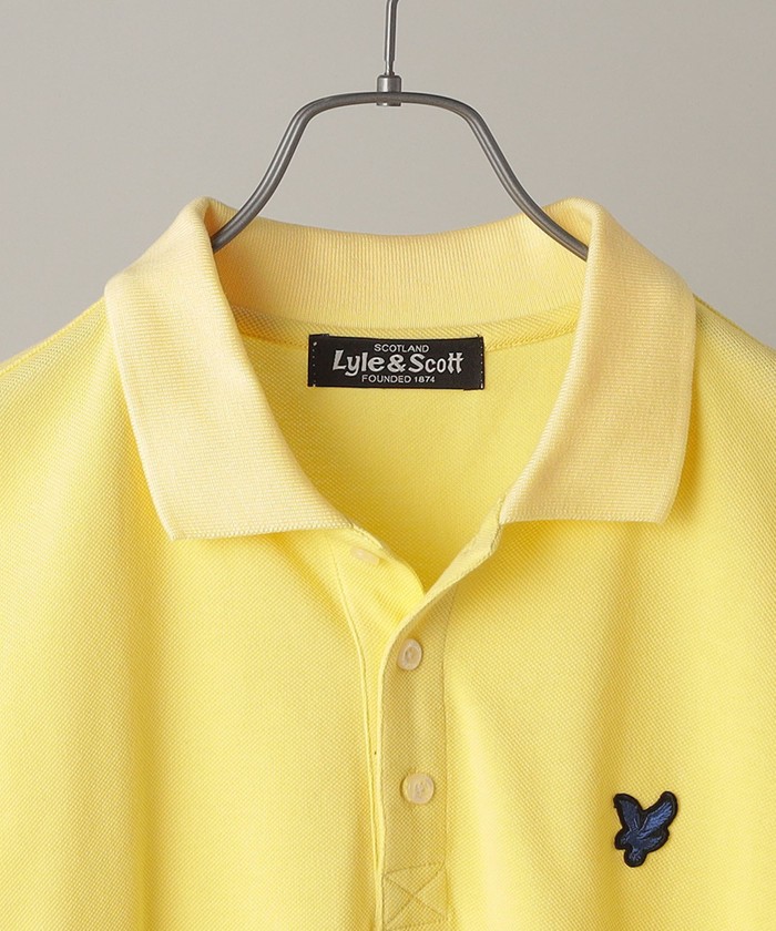 セール】*【SHIPS別注】: Lyle&Scott ワンポイント ロゴ 鹿の子