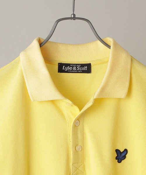 セール】*【SHIPS別注】: LyleScott ワンポイント ロゴ 鹿の子 ポロシャツ(504606043) | シップス メン(SHIPS  MEN) - d fashion