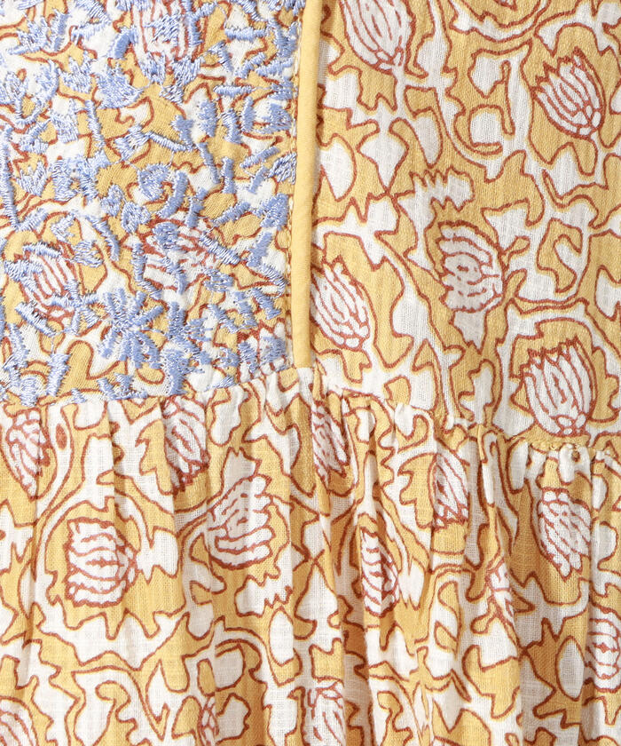 セール 30%OFF】【ne Quittez pas/ヌキテパ】DOBBY CHECK LEAF