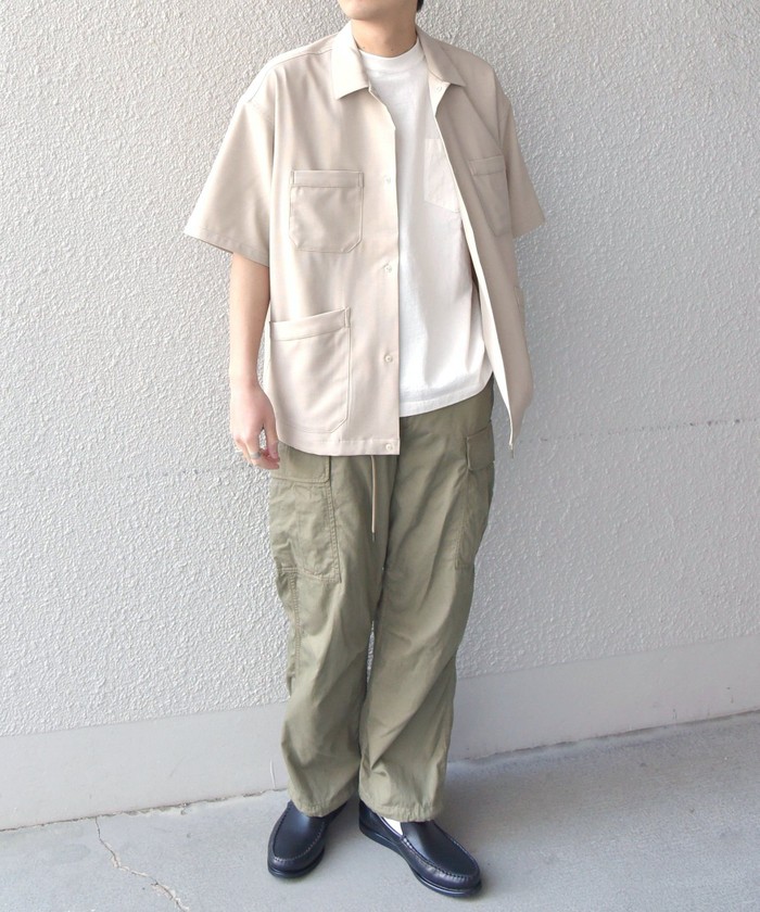 セール 50%OFF】SHIPS any: BDU ライトオンスデニム カーゴパンツ