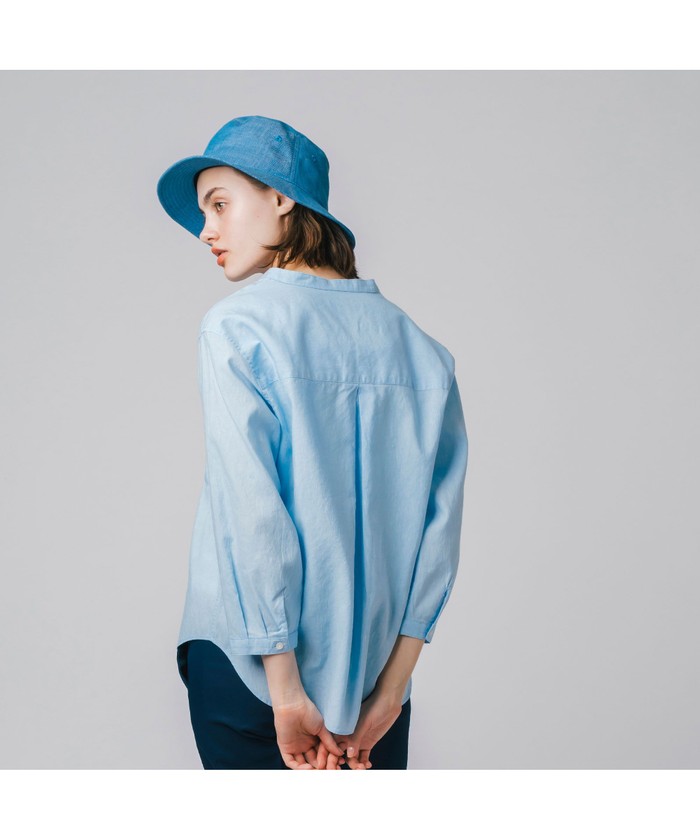LACOSTE - ラコステ] 公式 コットンリネンスキッパーネックシャツ CF9915L Amazon | [ラコステ] [公式] コットンリネンスキッパーネック