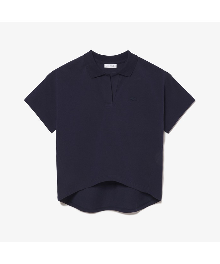 LACOSTE ラコステ　スキッパーネックポロ　ポロシャツ　半袖 セール 30%OFF】ラコステ LACOSTE スキッパーネックポロシャツ