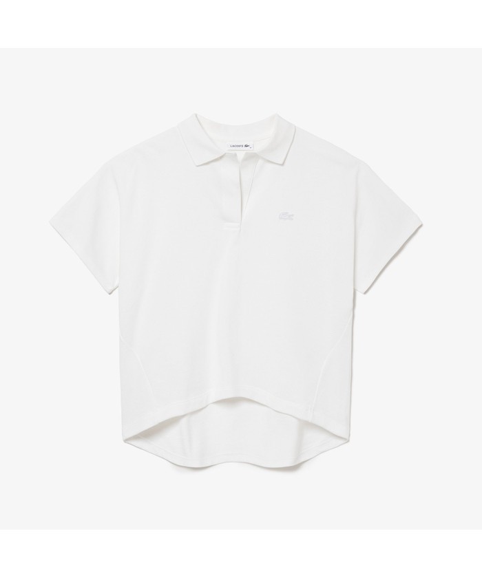 LACOSTE ラコステ　スキッパーネックポロ　ポロシャツ　半袖 LACOSTE ポロシャツ ポロ スキッパーネックポロシャツ