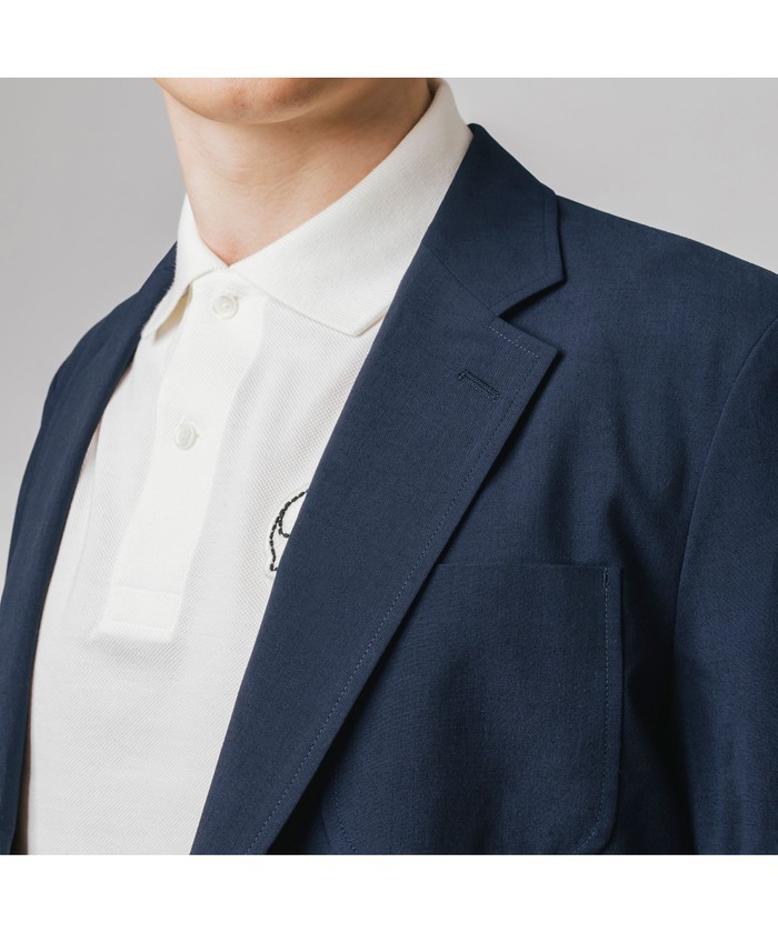 ラコステ　LACOSTE テーラードジャケット Lサイズ セール】ラコステ LACOSTE 撥水テーラードジャケット(504628363