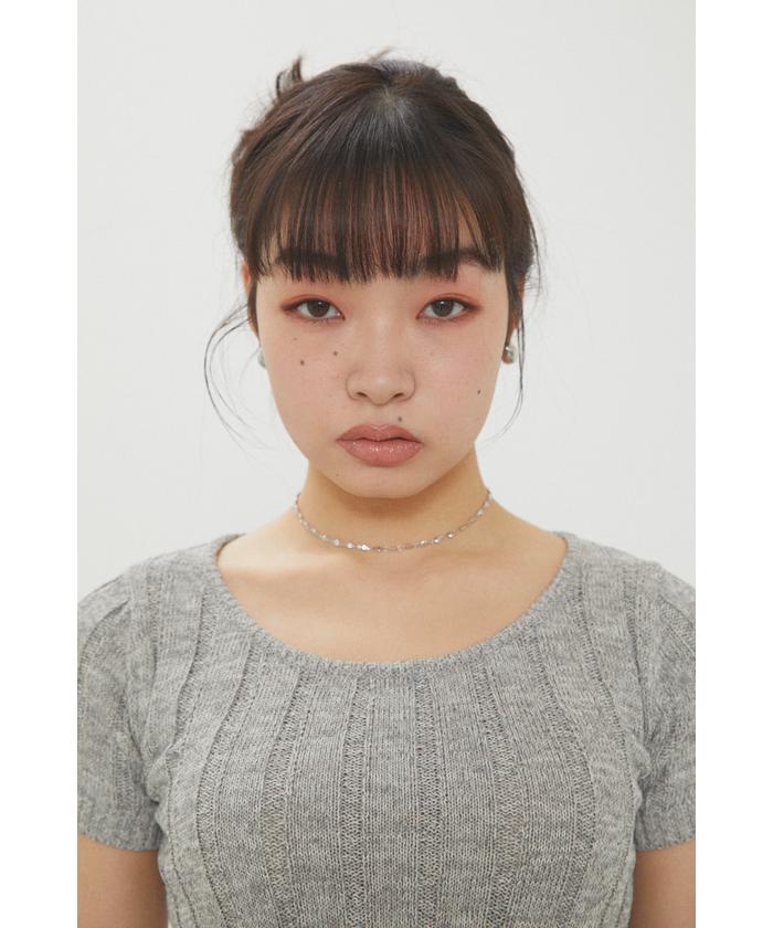 RIB COMPACT KNIT(504628503) | ラグアジェム(LAGUA GEM) - d