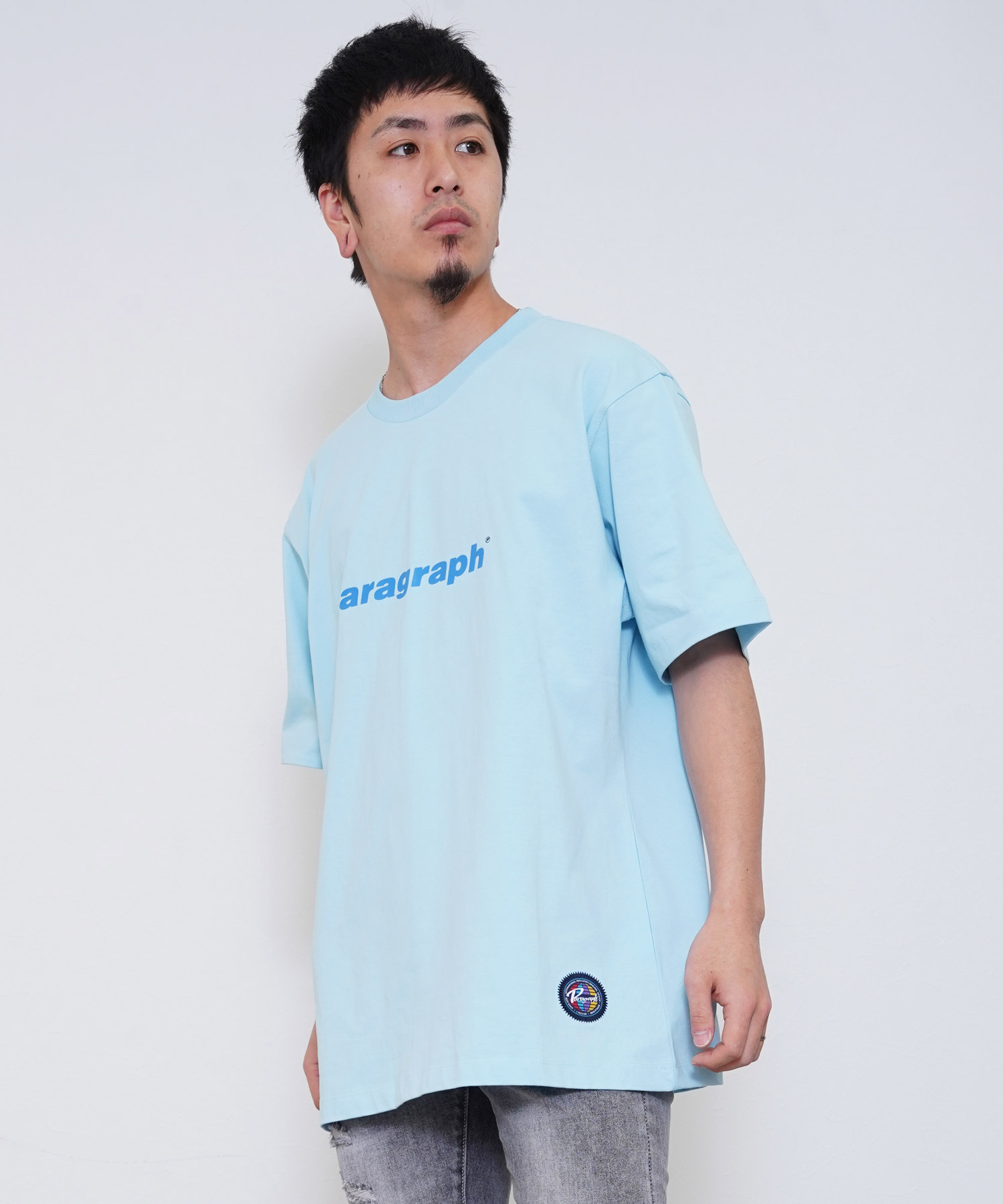 Paragraph パラグラフ CLASSIC アースロゴ 半袖Tシャツ(504629450