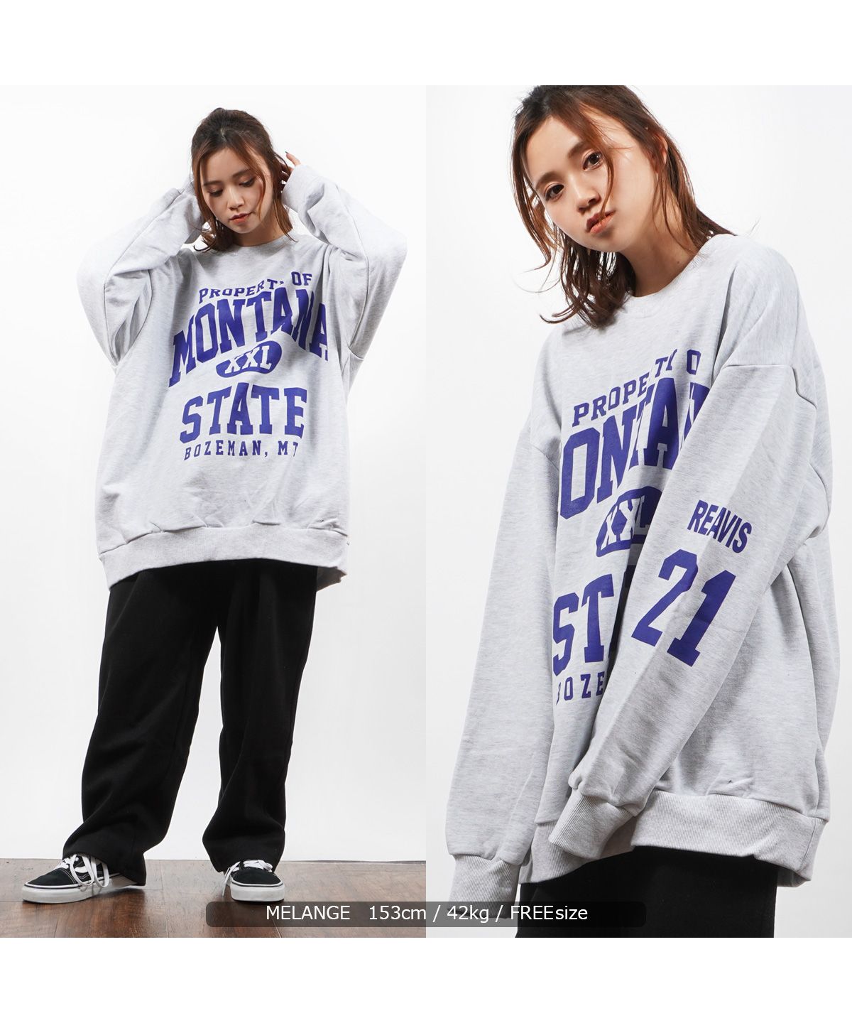 N°21 グレー スウェット トレーナー チャンピオン Champion メンズ スウェットトレーナー CREW NECK