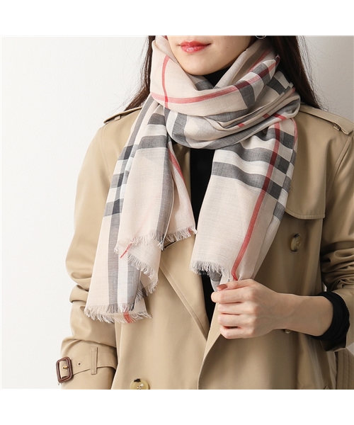 BURBERRY バーバリー ひざ掛け 大判ストール 肩掛け バーバリー