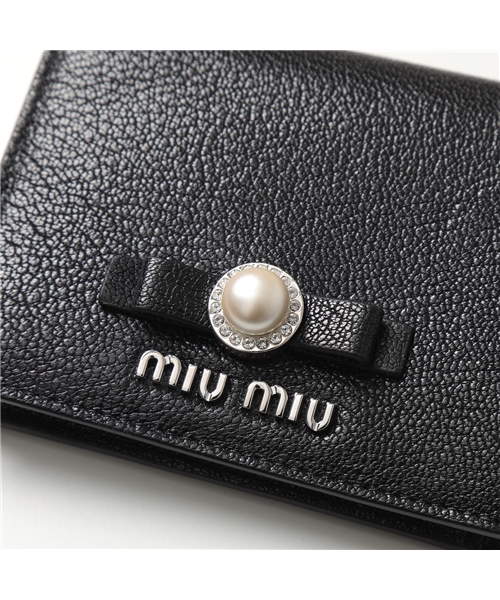 セール】【MIUMIU(ミュウミュウ)】二つ折り財布 5MV204 2F3R ...