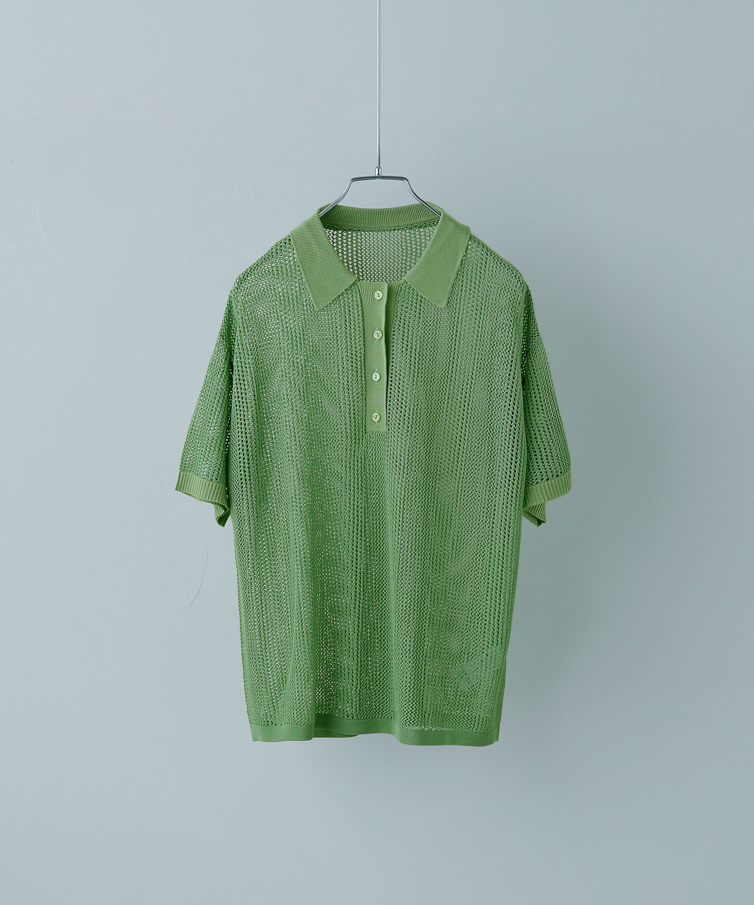 【タイムセール】オーラリー FLAT YARN MESH KNIT POLO タイムセール】オーラリー FLAT YARN MESH KNIT POLO - メルカリ
