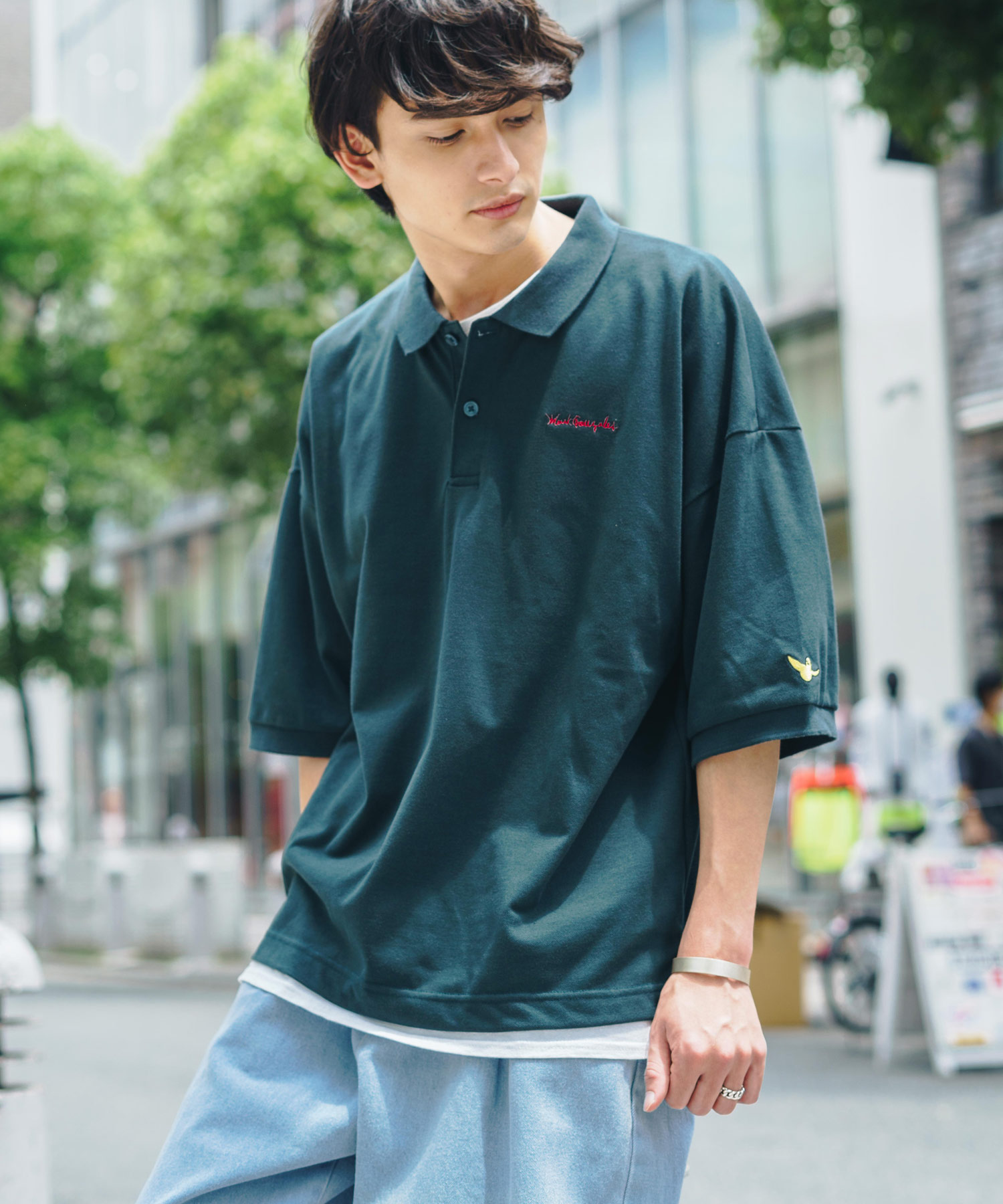 クーポン】MARK GONZALES マークゴンザレス ポロシャツ メンズ