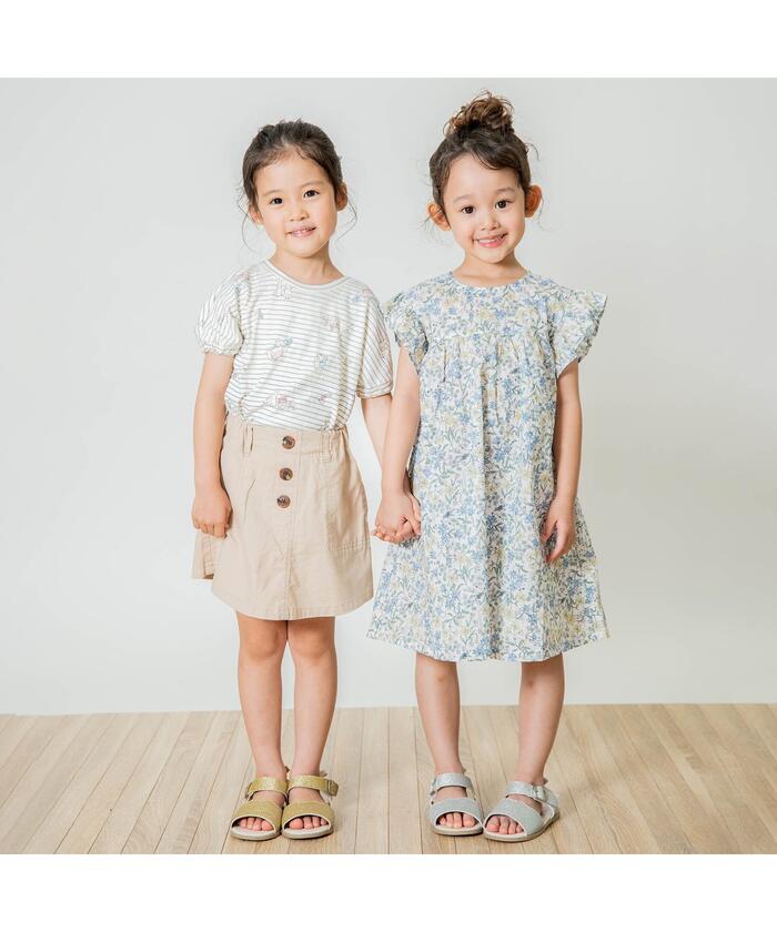 クーポン】【セール 50%OFF】ピーターラビットコラボ袖フリル