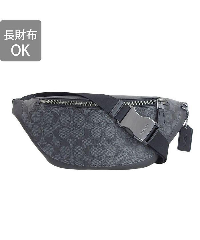 Coach コーチ WARREN BELT BAG IN SIGNATURE CANVAS ワーレン ベルト