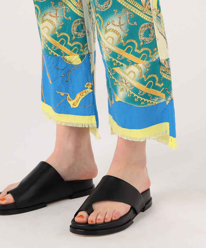 セール】【別注】manipuri×DES PRES リネンコットン プリント