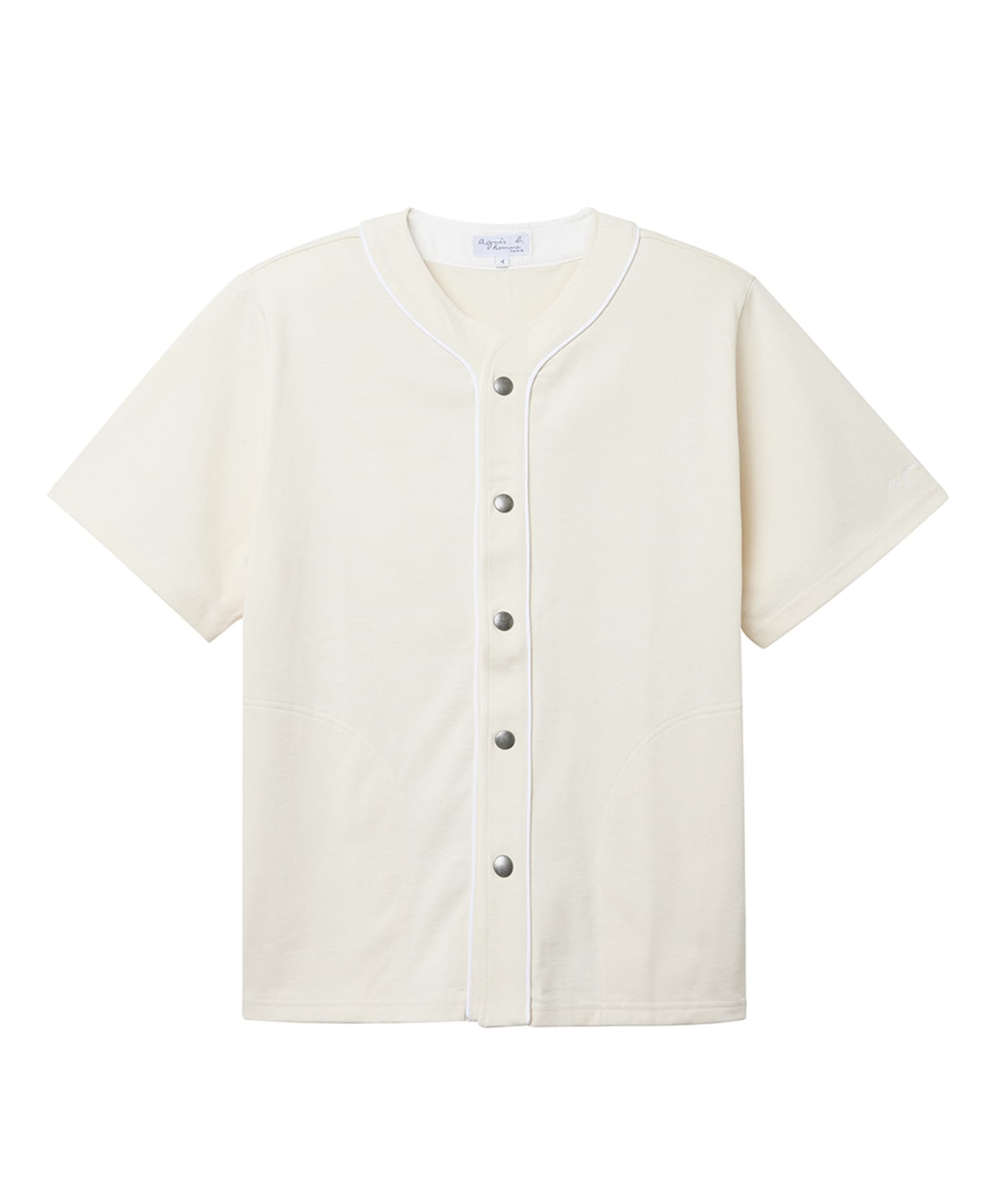 セール】K330 CHEMISE ベースボールシャツ(504622541) | アニエスベー