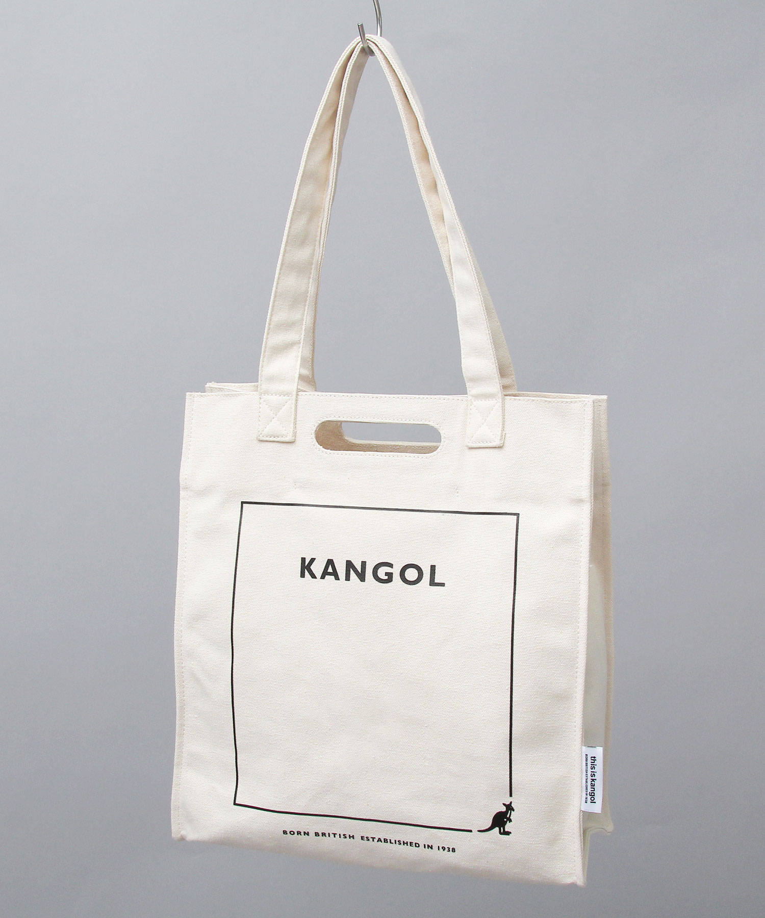 カンゴール KANGOL 16オンス ヘビーキャンバス トートバッグ