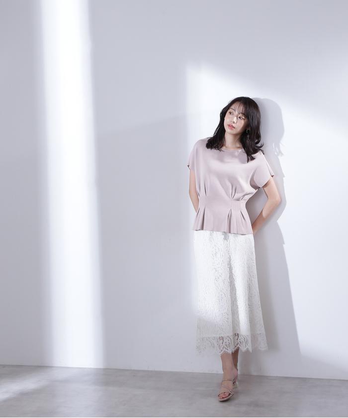 ラッセルレースマーメイドスカート | NATURAL BEAUTY BASIC