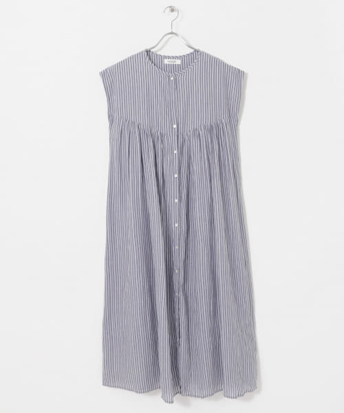 45Ｒ リネンドビーストライプDRESS 45rpmワンピース 45R リネンドビーストライプDRESS 45rpmワンピース