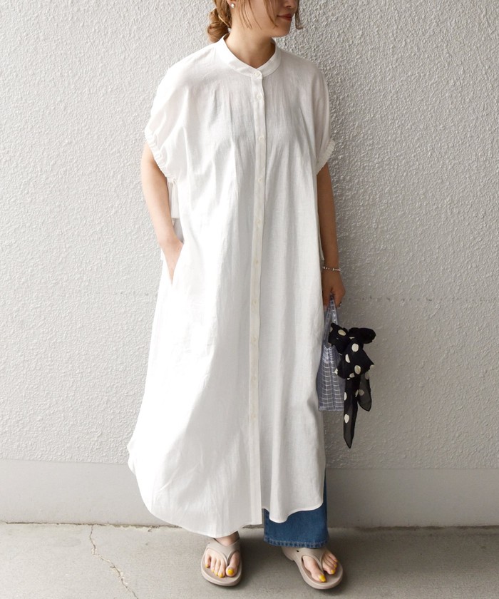 【I AM MARI】ラップ シャツ バックリボン ワンピース◆ 全3色 repipi armario｜バックリボンキャミワンピース | Rakuten