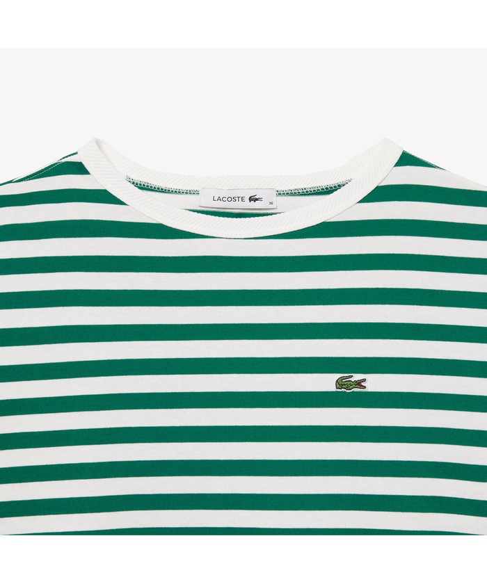 セール 30%OFF】ラコステ LACOSTE ボーダー半袖Tシャツ セール 30%OFF】ラコステ LACOSTE ボーダー半袖Tシャツ
