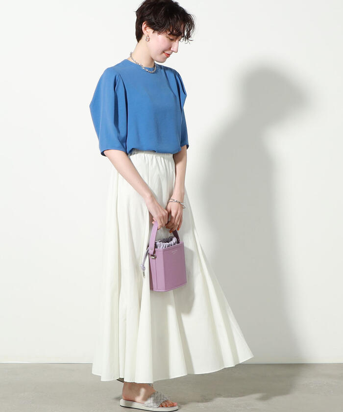 セール 30%OFF】◇【WEB限定】2WAYジョーゼット肩タックブラウス