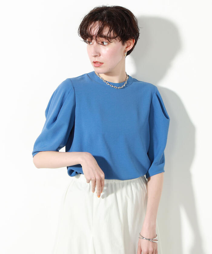 セール 30%OFF】◇【WEB限定】2WAYジョーゼット肩タックブラウス