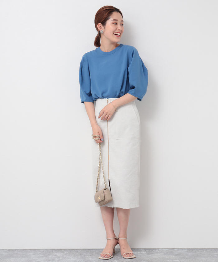 セール 30%OFF】◇【WEB限定】2WAYジョーゼット肩タックブラウス