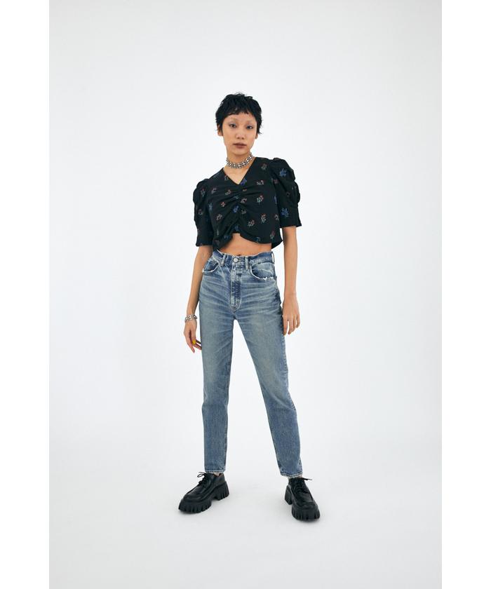 FLOWER EMBROIDERY ブラウス(504644642) | マウジー(moussy) - d