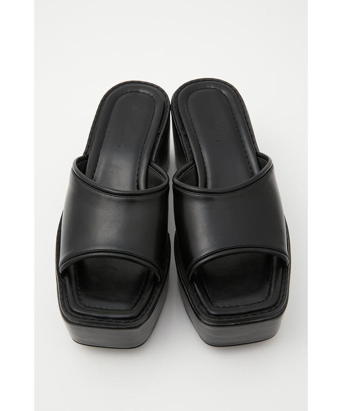 ラグアジェム　サンダル　黒　Sサイズ セール】PLATFORM SANDAL(504644681) | ラグアジェム(LAGUA GEM