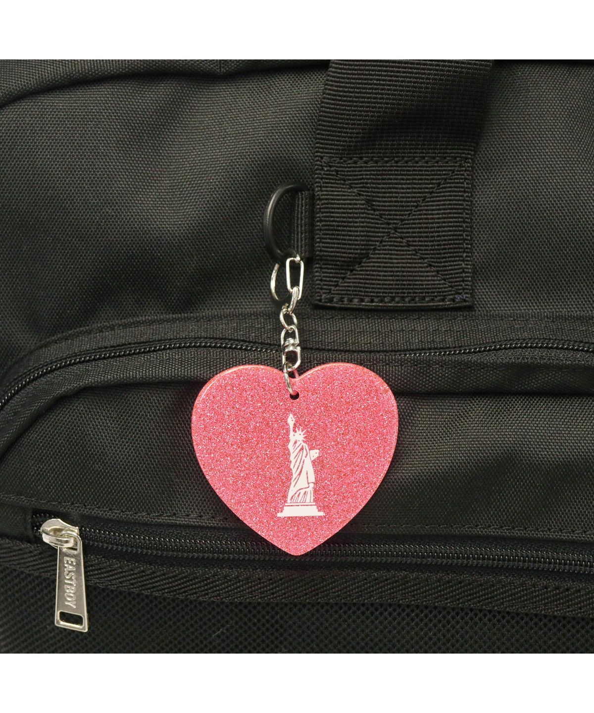 イーストボーイ　スクールバッグ 女神刺繍刺繍ピンクハート イーストボーイ］ショ ルダーバッグ ピンク （イーストボーイ