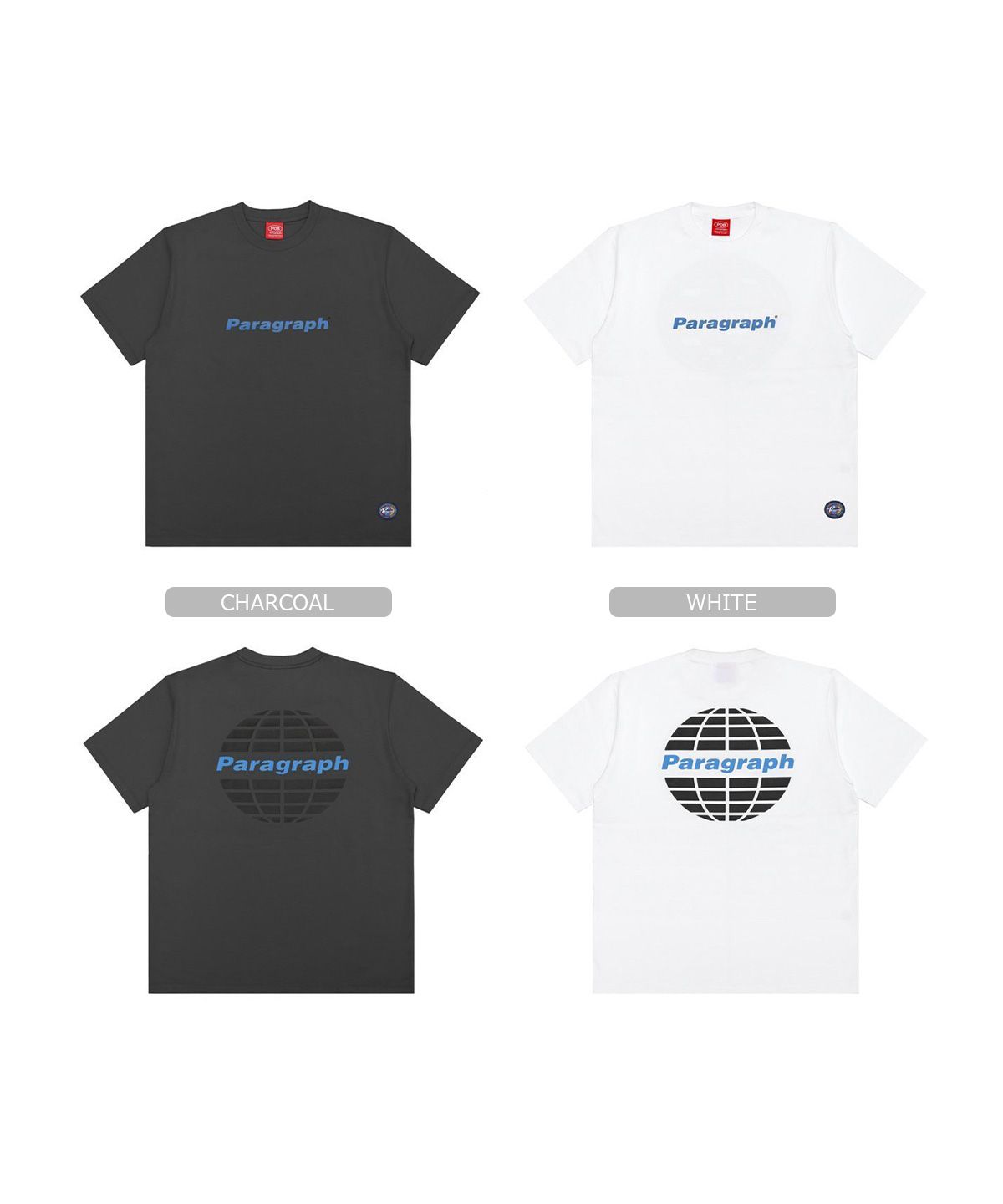 ワンフォークロージング 1111clothing パラグラフ tシャツ 半袖