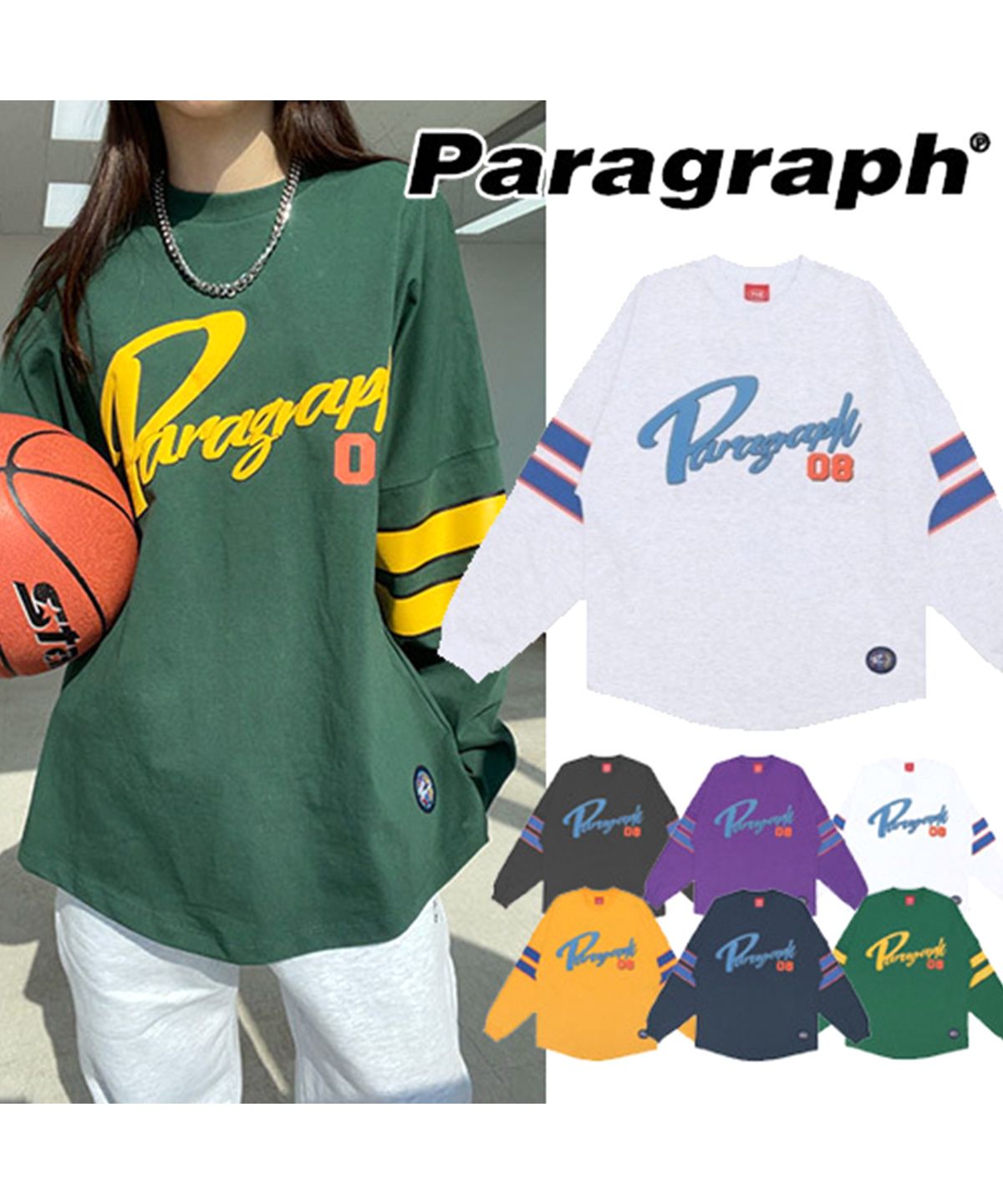 パラグラフPARAGRAPH RUGBY TEAM T-SHIRT NE6276 Paragraph 【並行輸入】パラグラフ paragraph RUGBY TEAM LONG