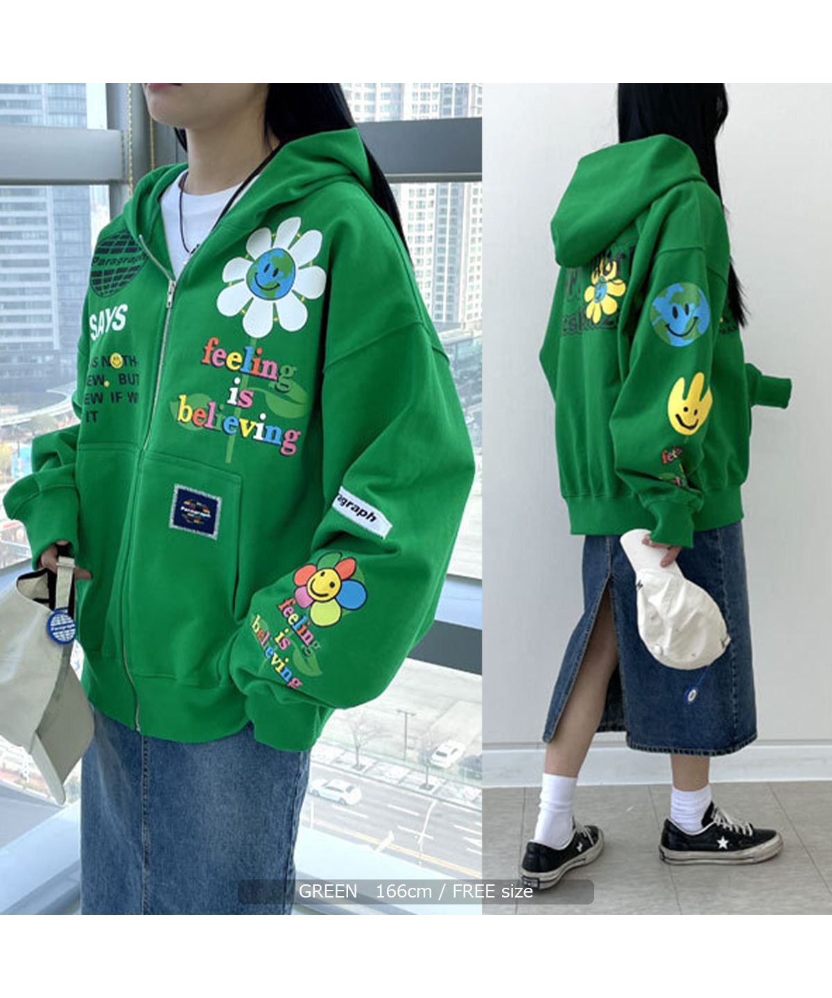 ワンフォークロージング 1111clothing パラグラフ パーカー ワンフォークロージング 1111clothing パラグラフ パーカー