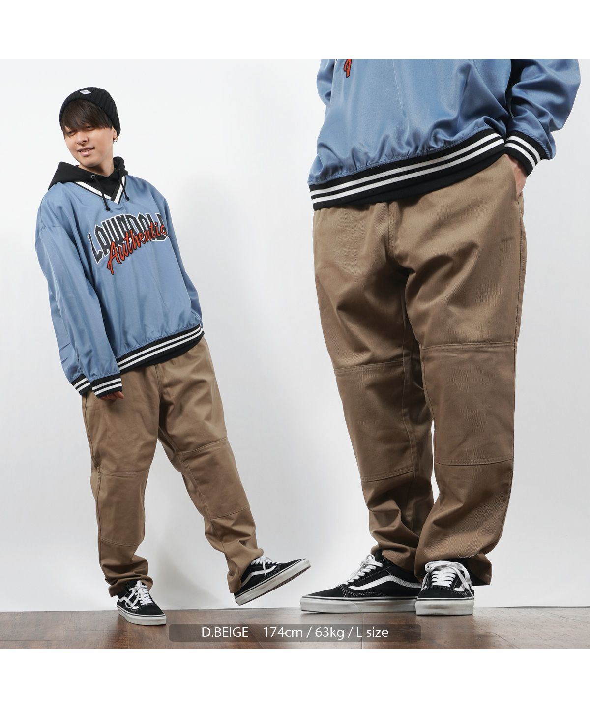 ワンフォークロージング 1111clothing スケーターパンツ メンズ