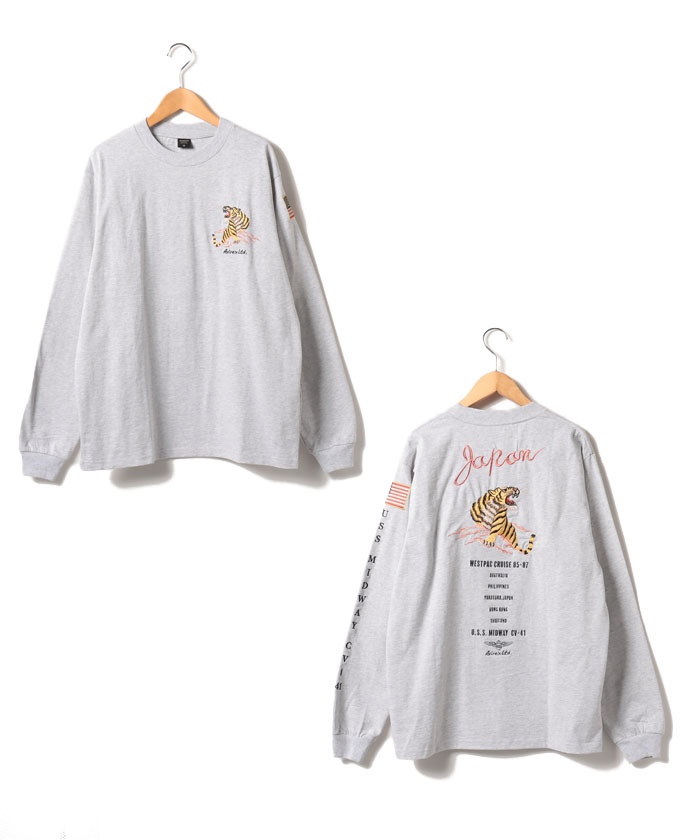 AVIREX/アヴィレックス】 スーベニア ロンT/6123270 長袖 T