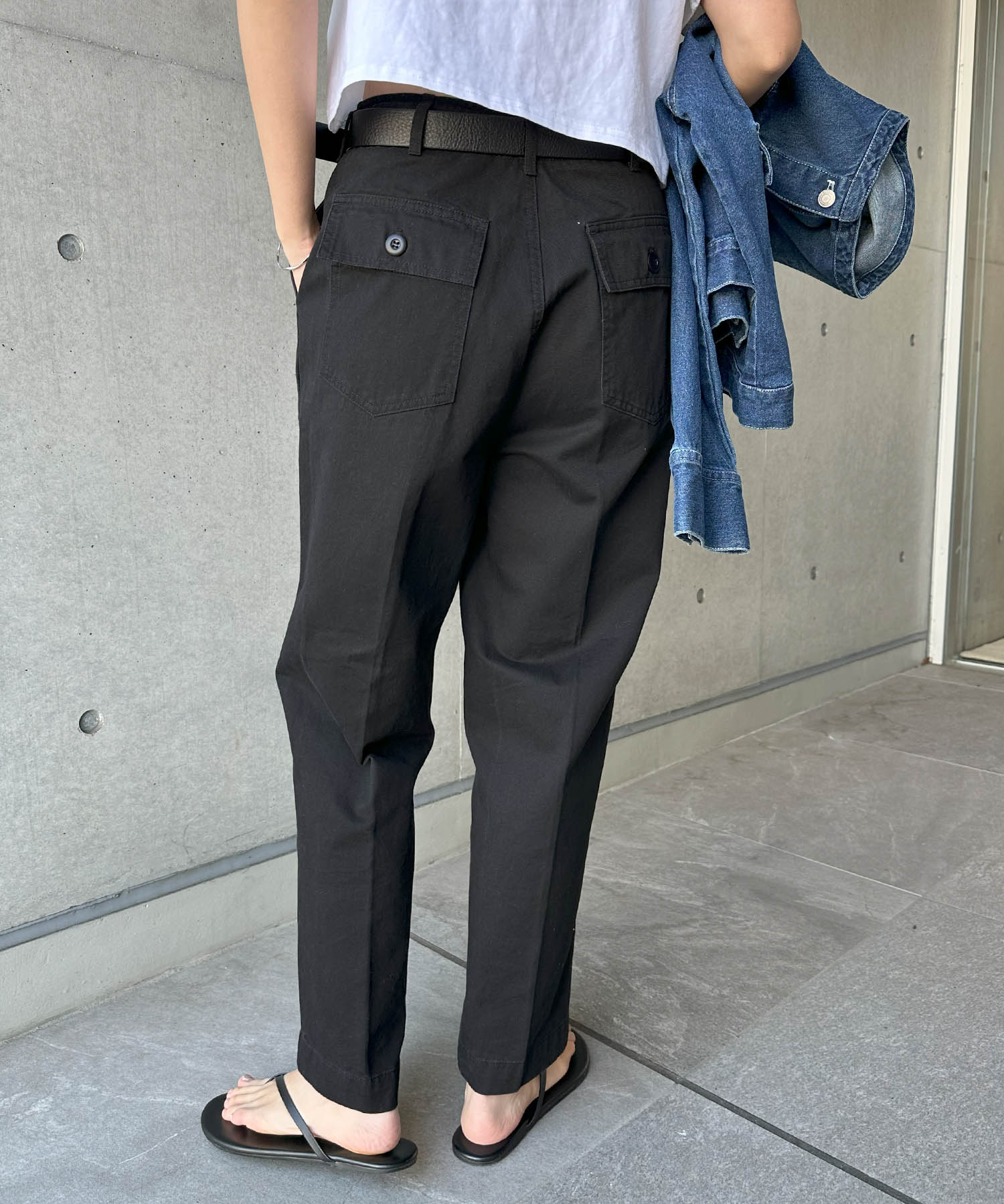 セール70%OFF】アンドミー andme センタープレスコットン