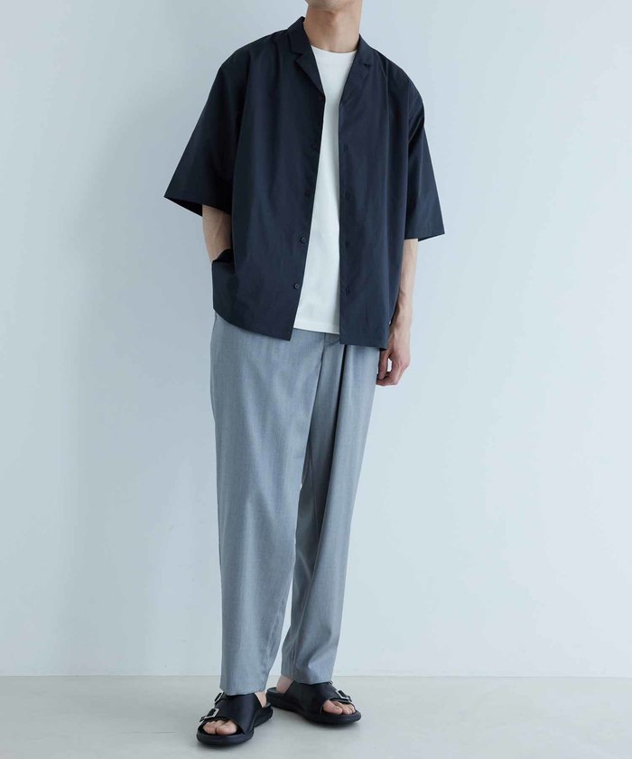 セール 50%OFF】【TOOLIGHT】TC オープンカラーシャツ