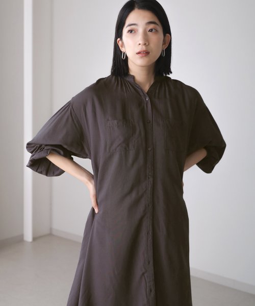 セール】COOLタッチレーヨンシャツチュニック(504616424) | ブージュルード(Bou Jeloud) - d fashion