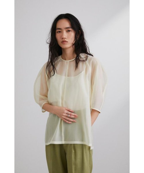 フォルムスリーブシアートップス(504647414) | スタイルミキサー(STYLEMIXER) - d fashion