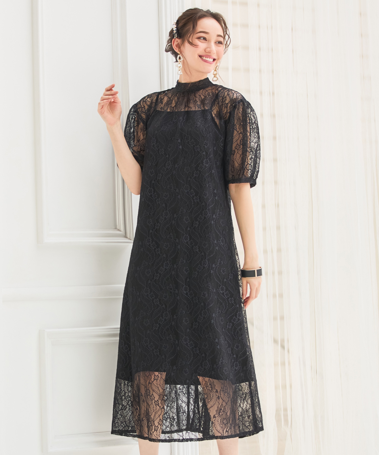セール】ドレスプラス DRESS+ パーティードレス ワンピース 総 セール】ドレスプラス DRESS+ パーティードレス ワンピース 総
