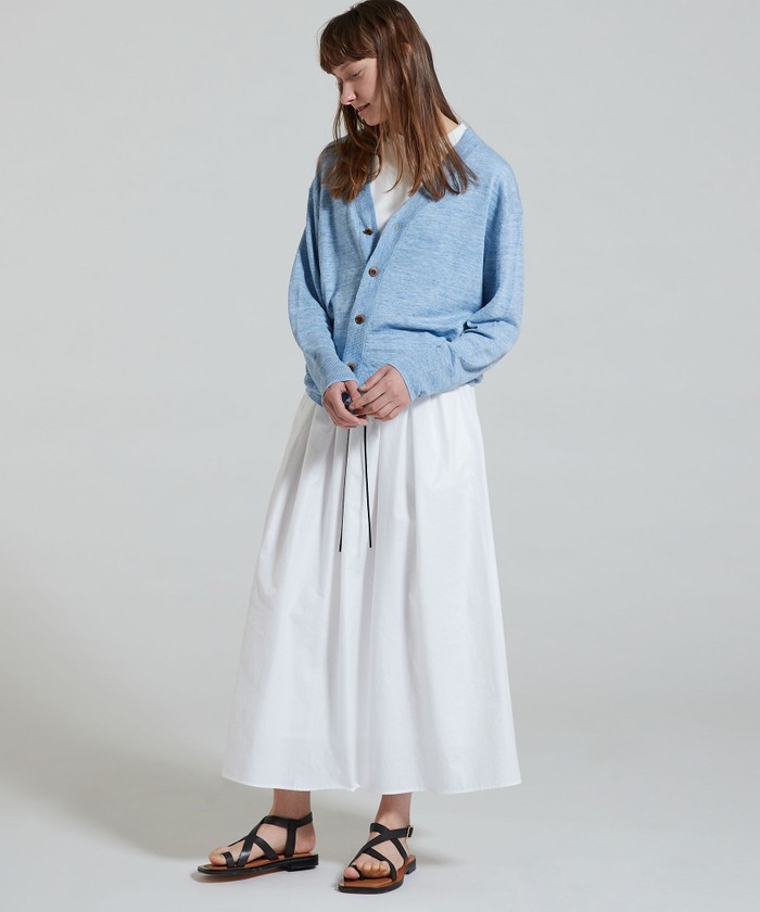 クーポン】【セール 40%OFF】プレーンリネン Vネック