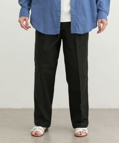 セール 70%OFF】『ユニセックス』バックサテンUTILITY TROUSERS