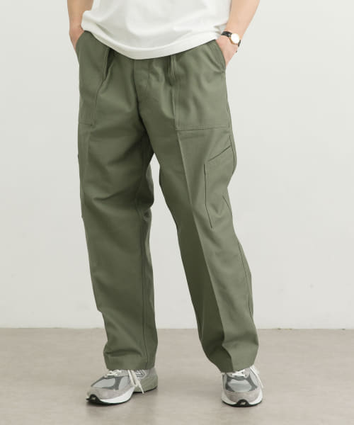 セール 70%OFF】『ユニセックス』バックサテンUTILITY TROUSERS