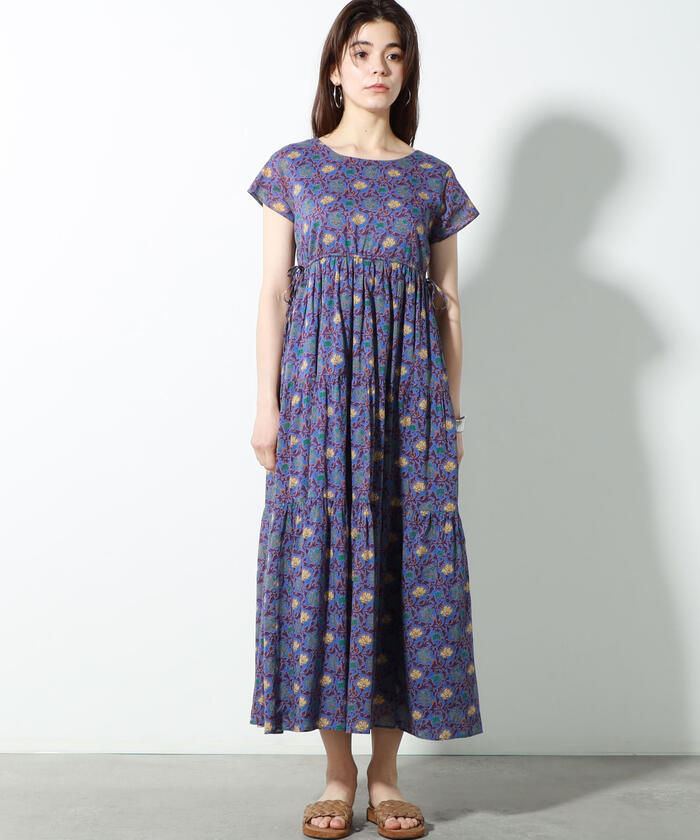 国内発送☆【PHASE EIGHT】可憐に♪花柄ティアードワンピース セール】◇【WEB限定】2WAY花柄ティアードワンピース(504644343